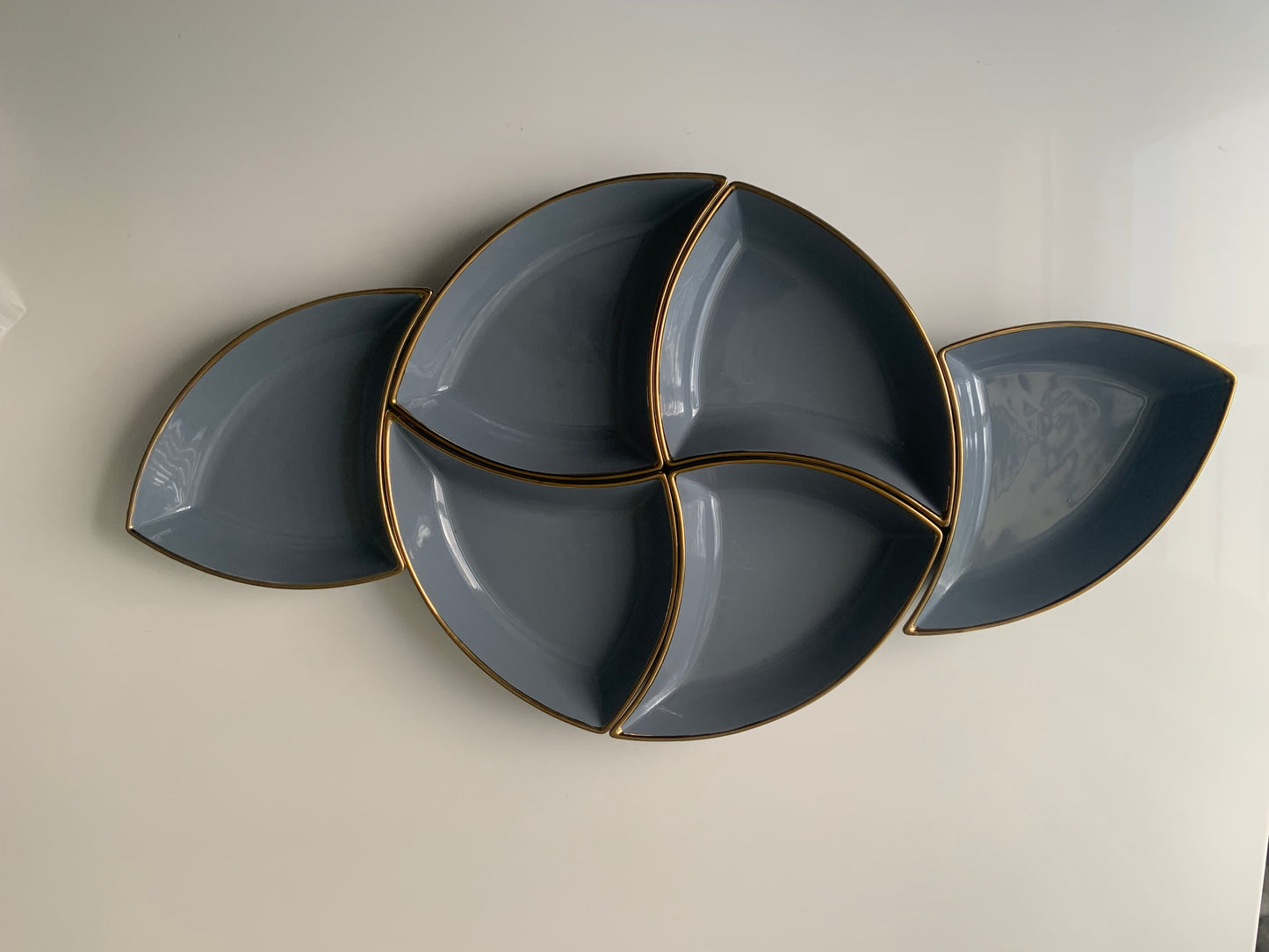 6-delige bordenset (STAR BLUE)