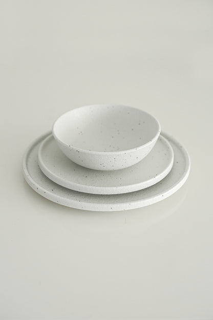 Luxe soepkom - 18 cm - porselein wit